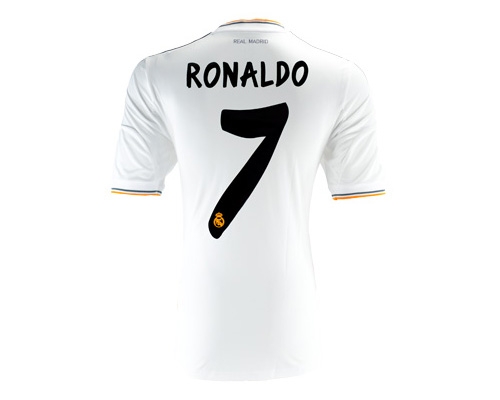 Real Madrid C.Ronaldo Home Jersey 2013 